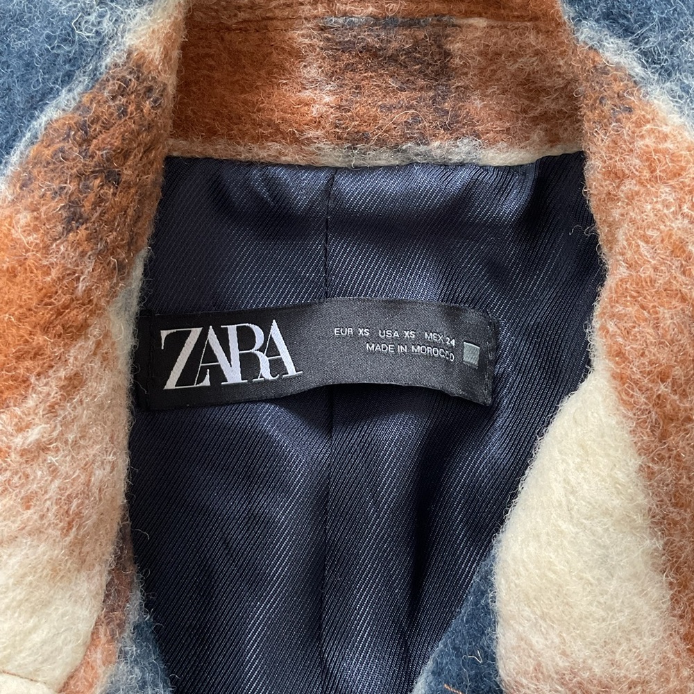 Zara Windowpane Shacket - Picture 9 of 10